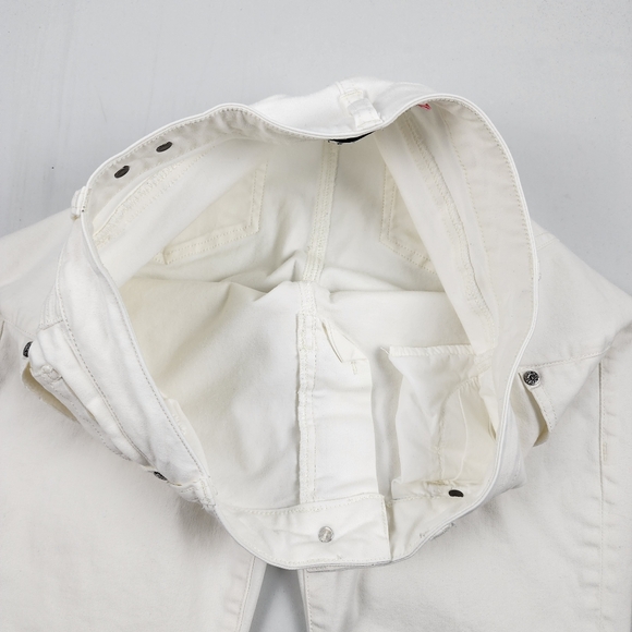 Cabi 5088 Jeans Womens 6 Slimmie Skinny White Stretch Denim (29x29) - Picture 6 of 10